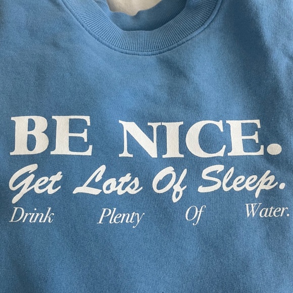 Sporty and Rich Be Nice Crewneck - Picture 2 of 5